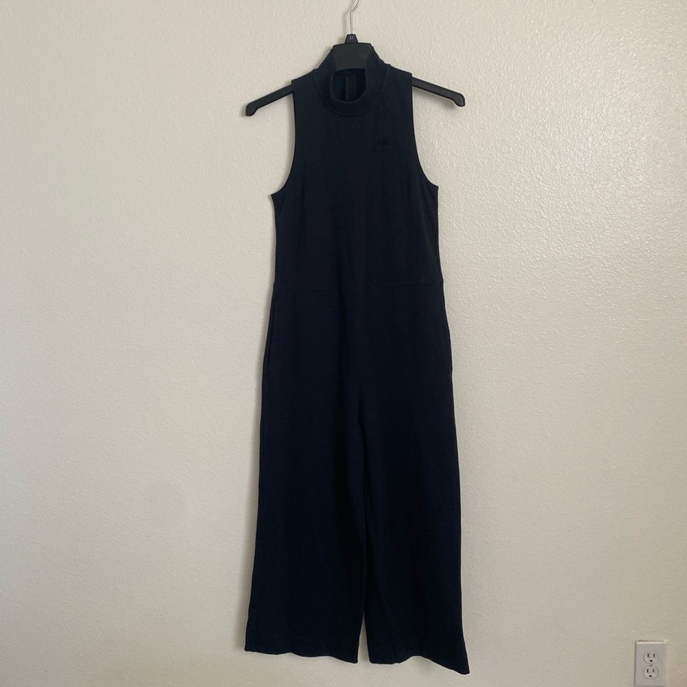 Nike Black Sleeveless Jumpsuit